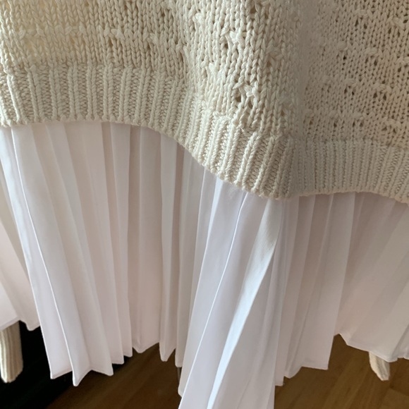 🌸MAEVE LAYERED PLEATED SWEATER🌸 - Picture 4 of 13